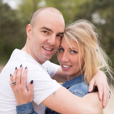 Romantische fotoshoot