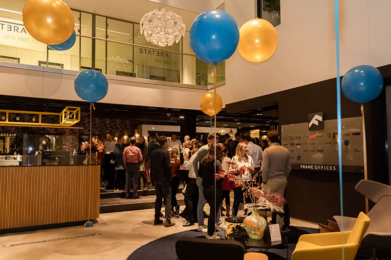 Fotoreportage Receptie Ter Ere Van 20-jarig Bestaan Adviesbureau Morgens